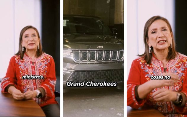 Xochitl Gálvez camionetas ministros