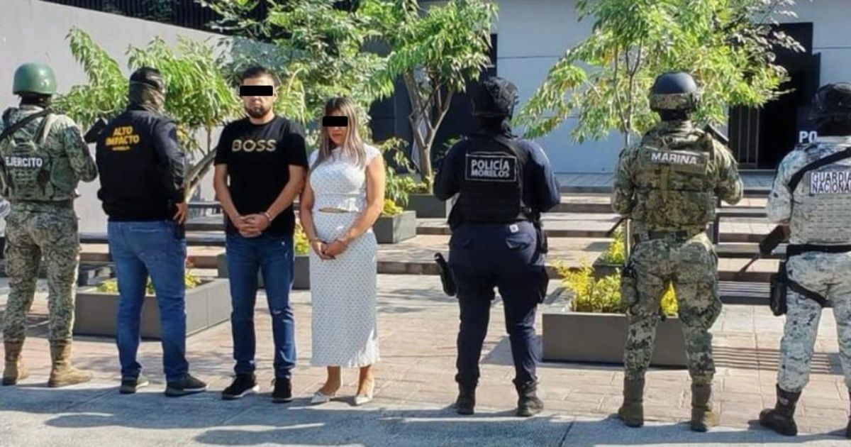 Caen presuntos operadores de grupo criminal en Morelos