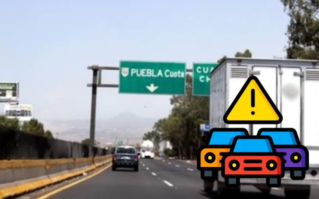 Autopista México Puebla cierres