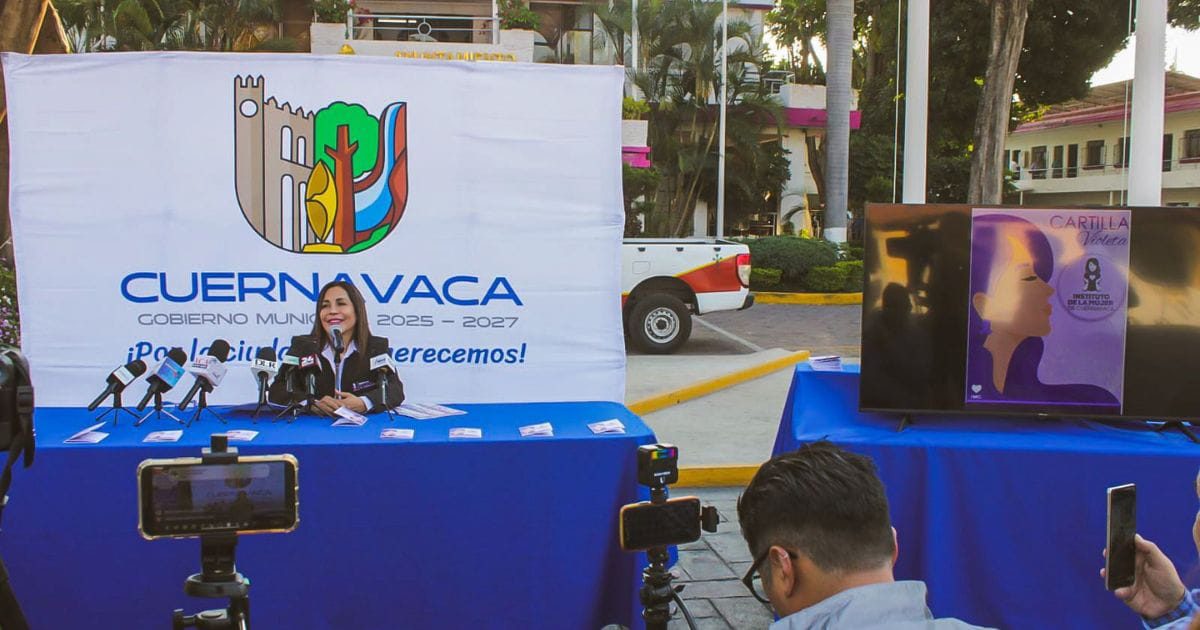 Cuernavaca refuerza seguridad a mujeres con “Cartilla Violeta”