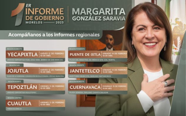 Primer Informe Gobernadora de Morelos