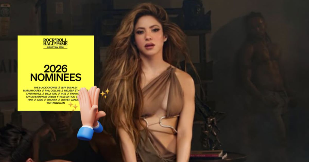 shakira Rock & Roll Hall of Fame