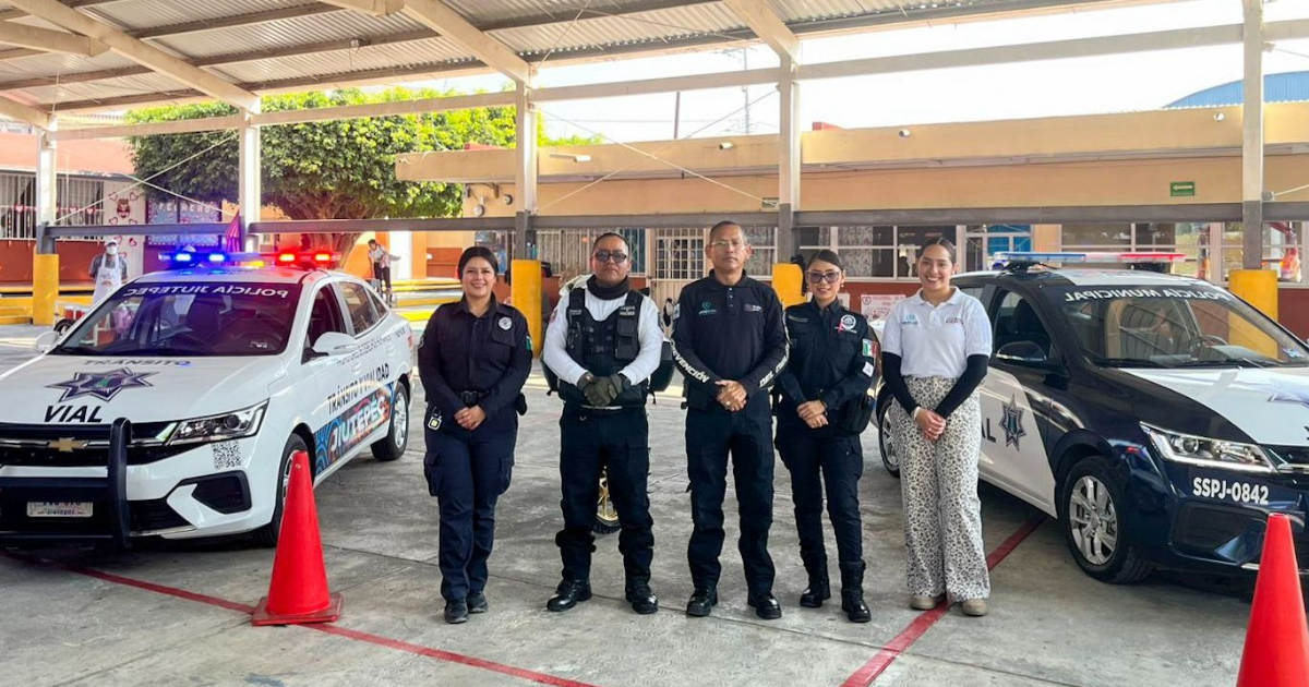 Jiutepec refuerza seguridad escolar