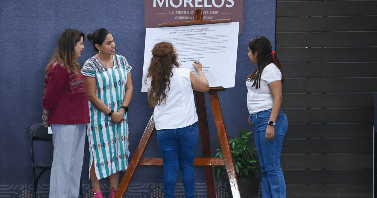 Impulsan cooperativas en Morelos con apoyo federal
