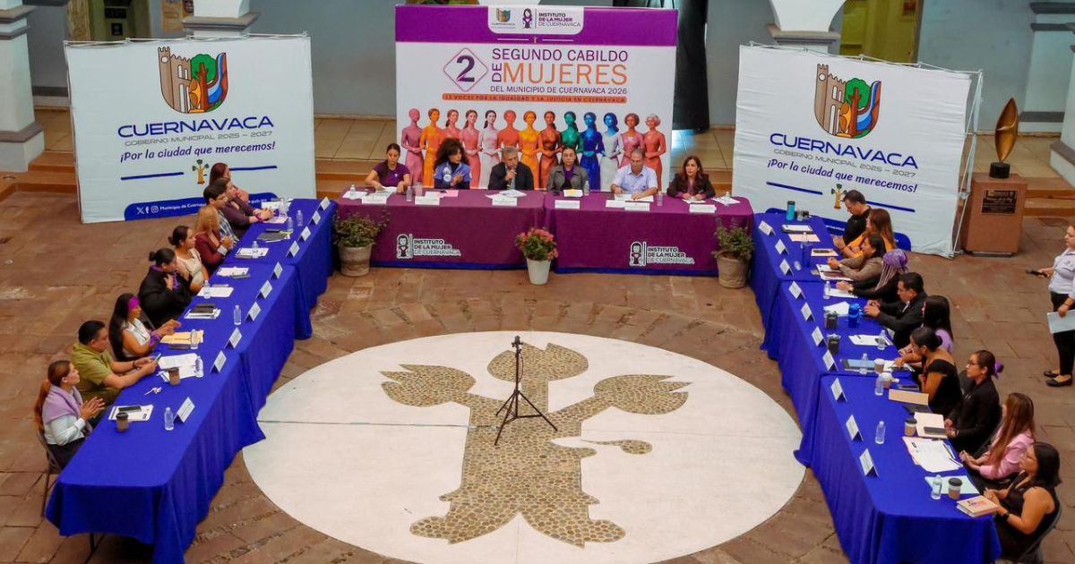 Cuernavaca realiza Cabildo de Mujeres