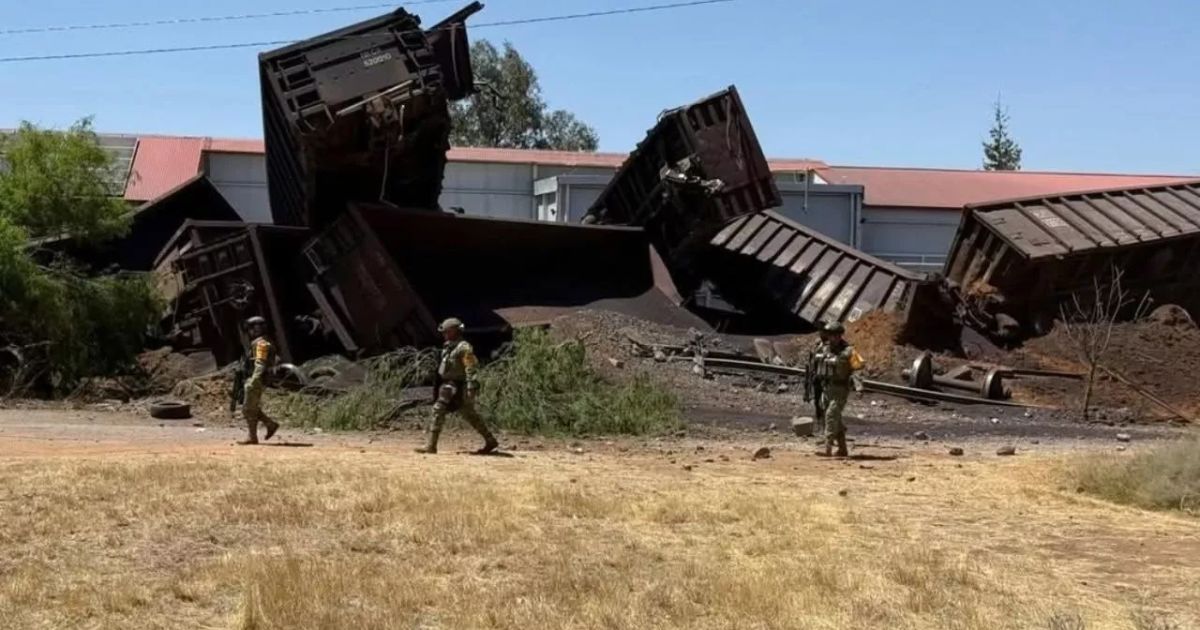 Descarrilamiento deja a varios heridos en Aguascalientes