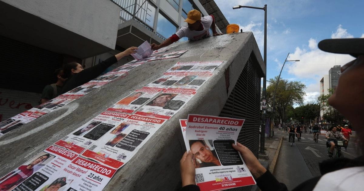 Hay más de 130 mil registros de personas desaparecidas desde 2006
