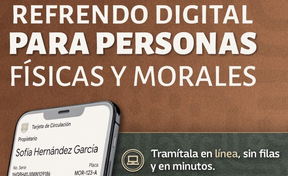Trámites sin filas: Morelos habilita tarjeta de circulación digital para empresas