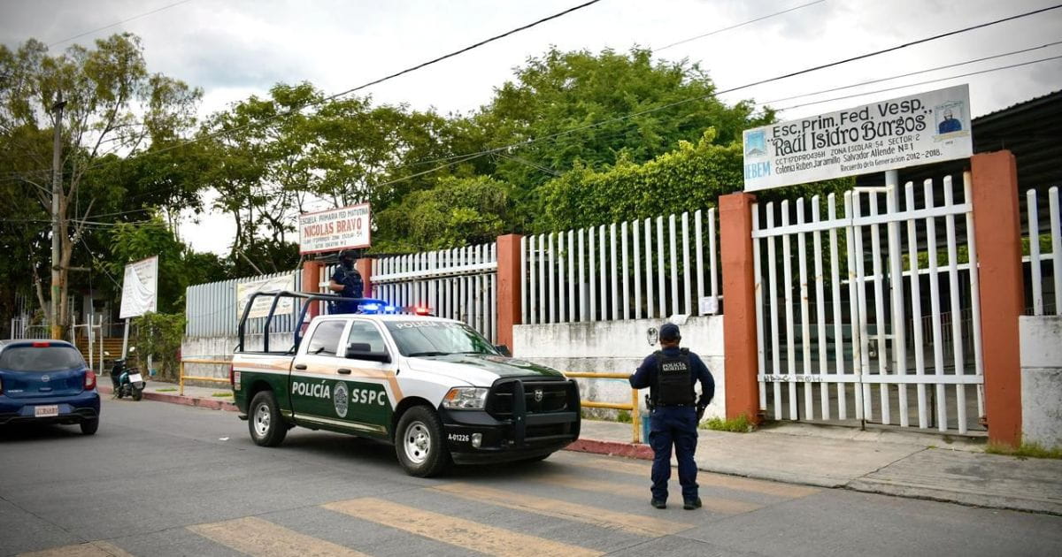 Refuerzan vigilancia en escuelas durante Semana Santa