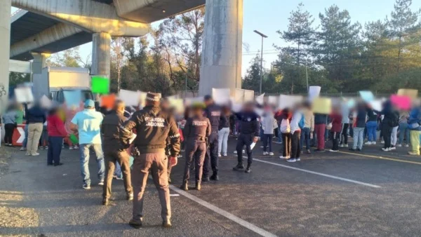 Vecinos de Tlalpan se manifiestan por falta de agua