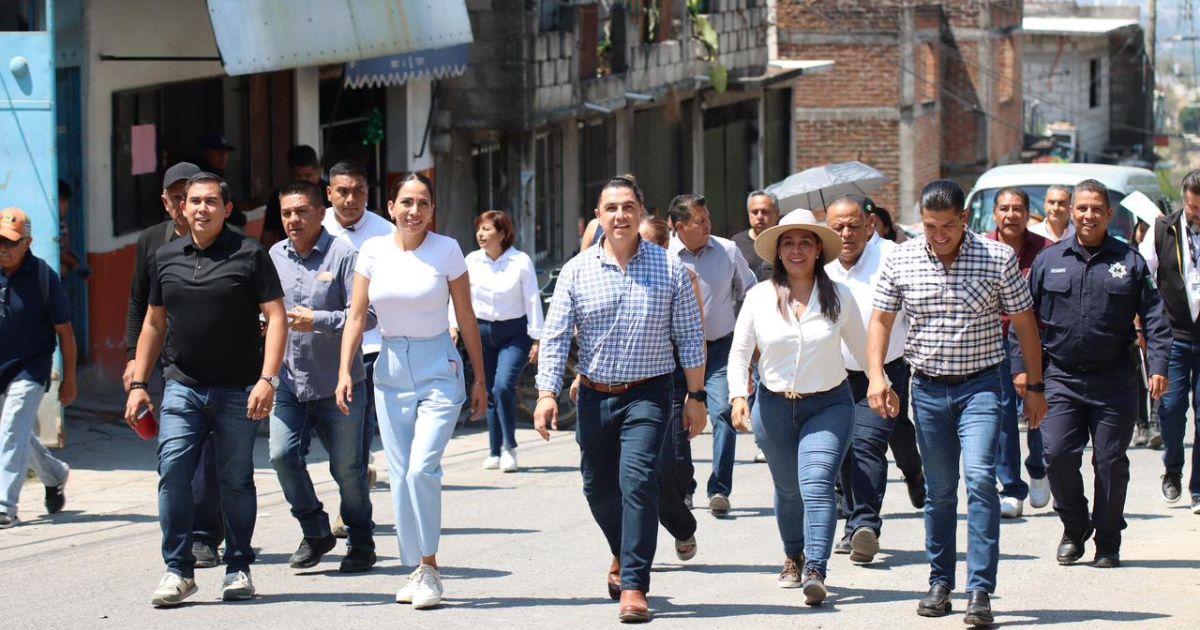 Alcalde de Jiutepec demuestra con obras el apoyo a Jardín Juárez