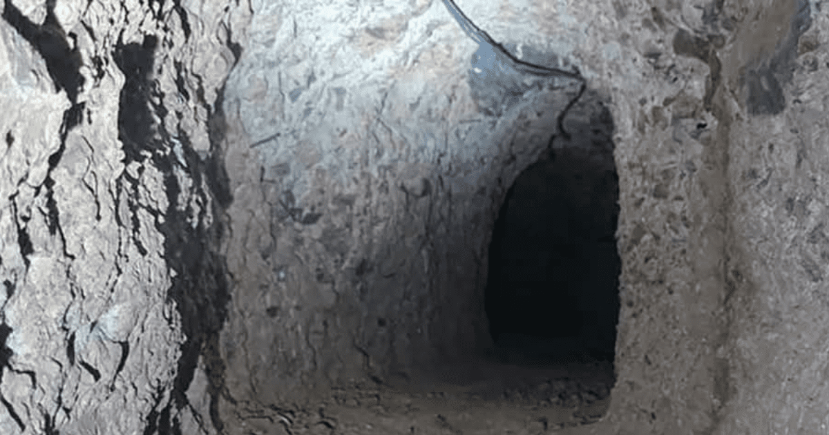 Aseguran túnel clandestino para cruzar migrantes a EU