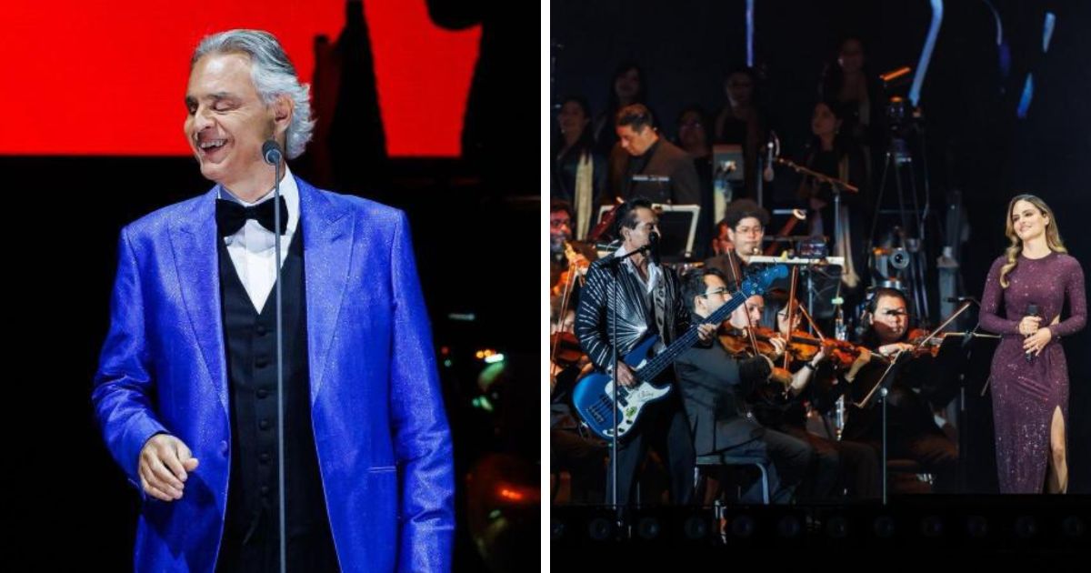 Andrea Bocelli y los ángeles azules