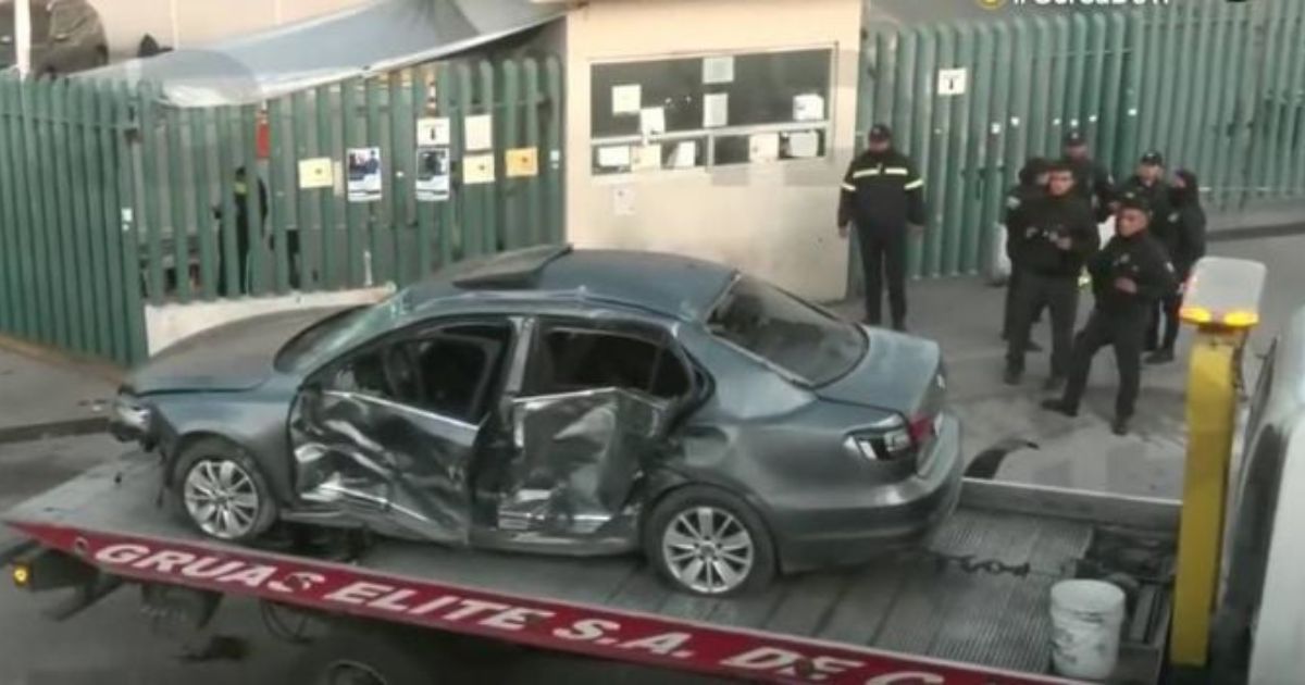 Conductor priva de la vida a cuatro personas fuera de hospital