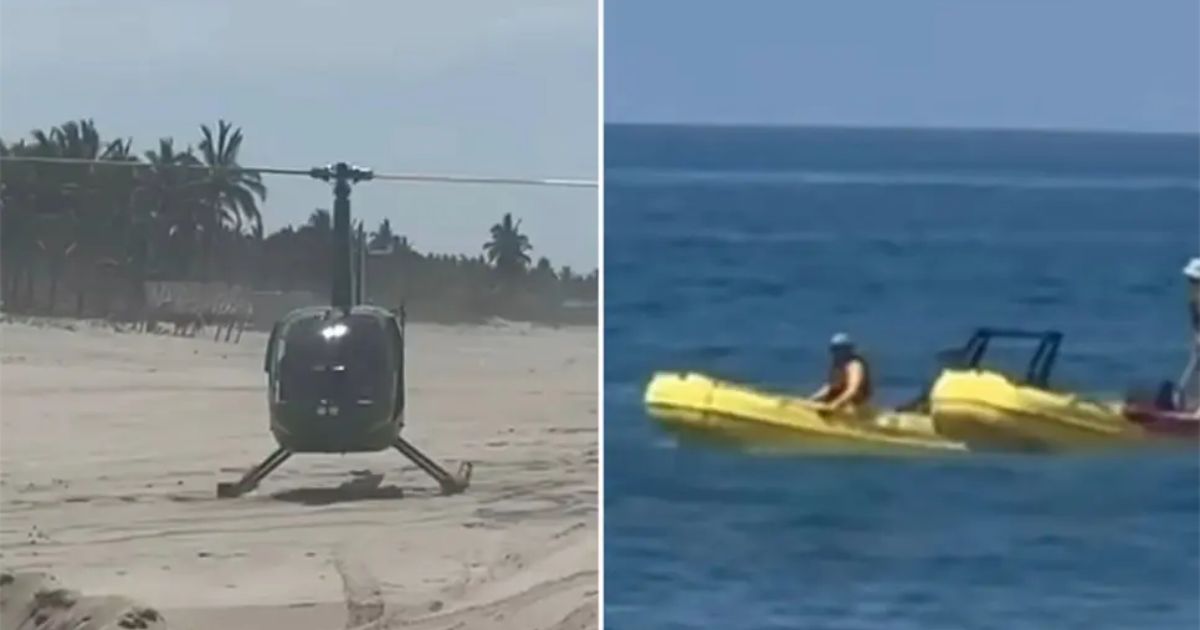 Continúa la búsqueda de menor de edad en playa de Mazatlán