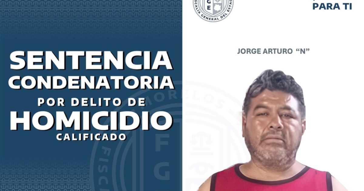 Dan 20 años de cárcel a hombre que privó de la vida a bebé