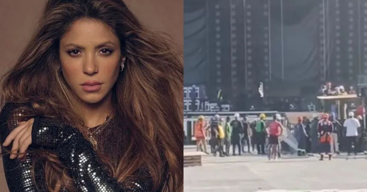 Fallece trabajador durante montaje para concierto de Shakira