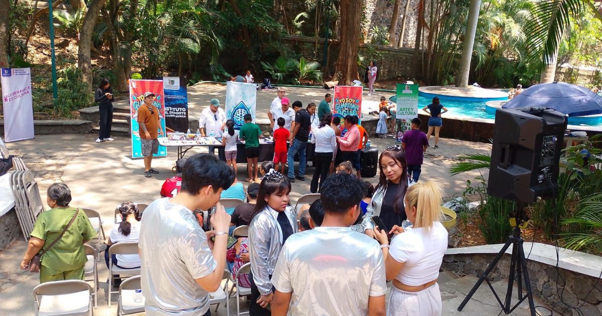 Jornada recreativa y cultural reúne a familias en el Parque Melchor Ocampo