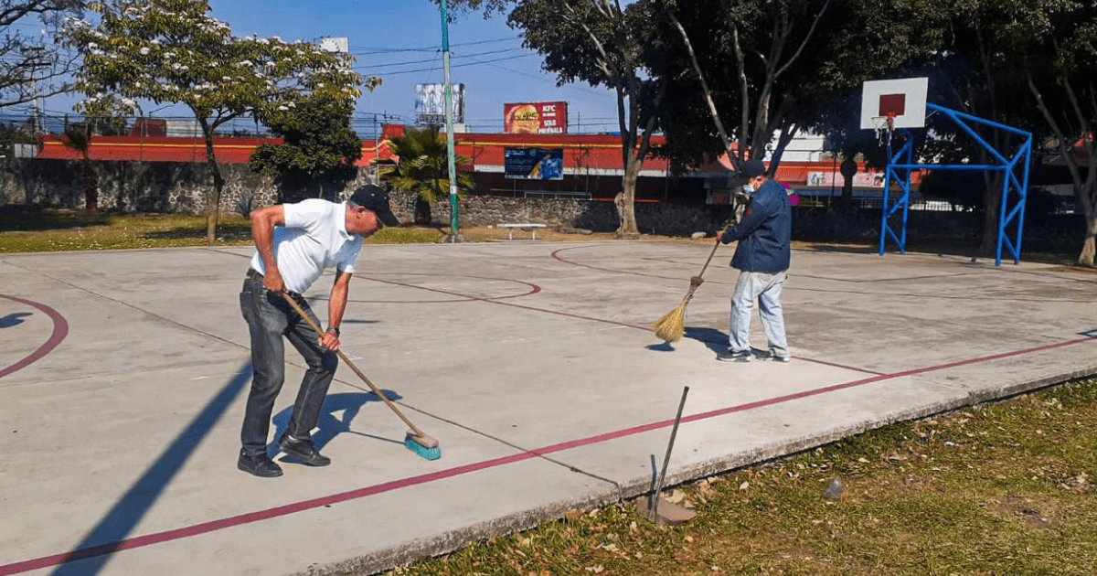 Refuerzan mantenimiento en el Parque Alameda