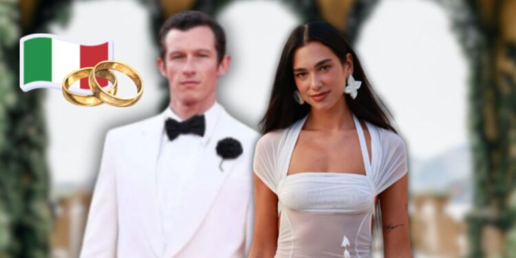 Boda de Dua Lipa en Italia