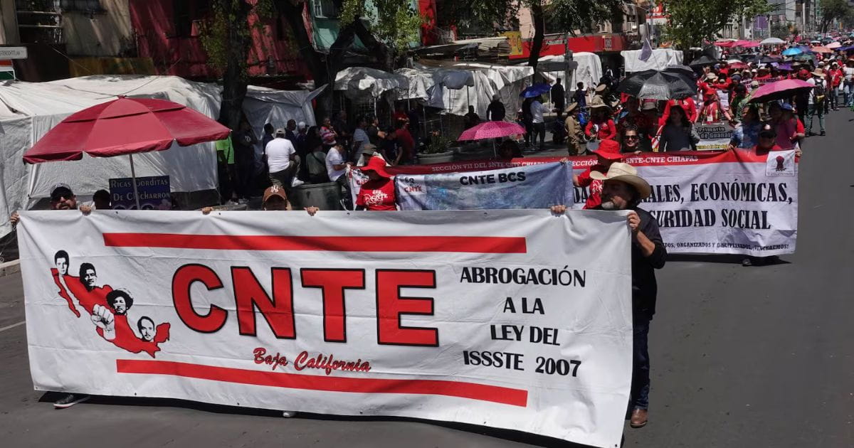 CNTE confirma plantón el 01 de junio