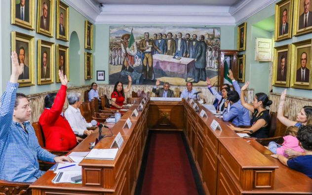 Sesión de Cabildo de Cuernavaca donde se aprueban estímulos fiscales para multas en Cuernavaca, Morelos