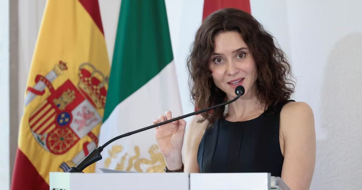 Cuestionan la visita de Isabel Díaz Ayuso a México
