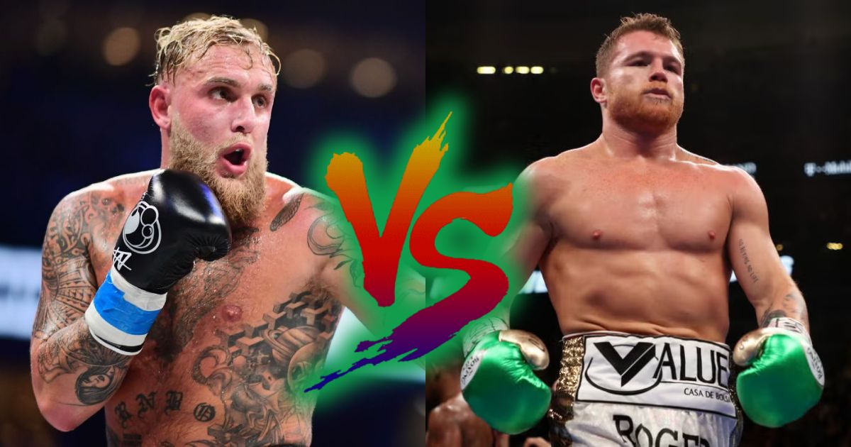Jake paul vs canelo Alvarez