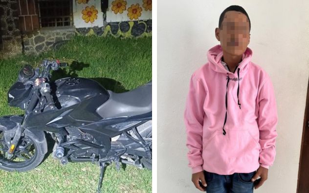 Patrulla de la Secretaría de Seguridad Pública de Jiutepec durante un operativo nocturno en Morelos
