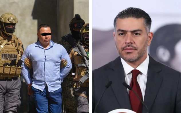 Fuerzas federales resguardan inmediaciones de un palacio municipal durante operativo contra la corrupción en Morelos