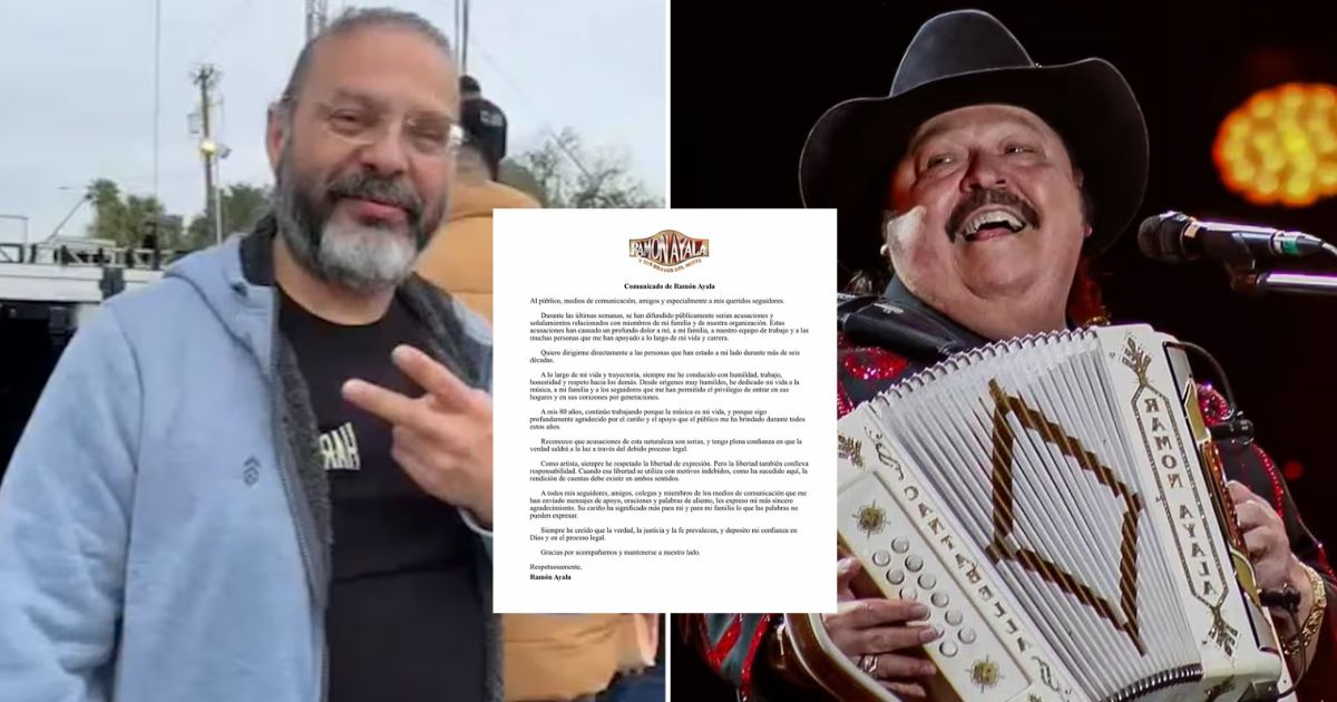 Ramón Ayala habla sobre demanda contra su hijo