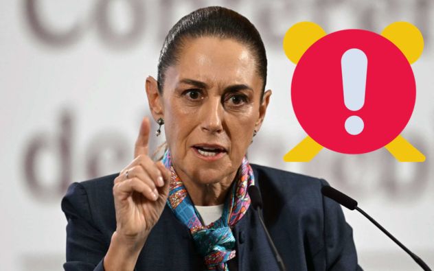 Claudia Sheinbaum exige reciprocidad a Estados Unidos durante conferencia mañanera en Palacio Nacional, Ciudad de México, Morelos