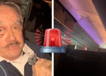 Susto de Pedro Sola en avión a Corea