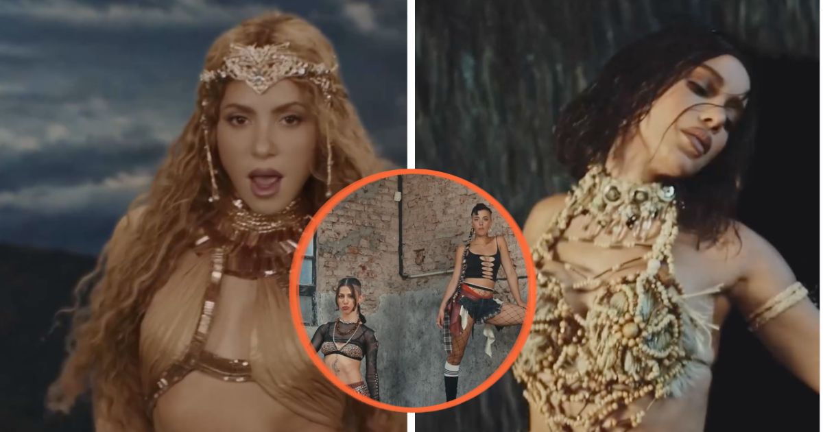 shakira y Anitta plagio choka choka