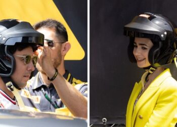Checo Pérez Emily in Paris