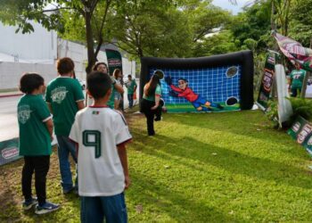 Familias morelenses disfrutan del Mundial Social en Teopanzolco