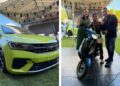 Docentes reunidos durante el festejo oficial y rifa de un automóvil en el municipio de Emiliano Zapata, Morelos