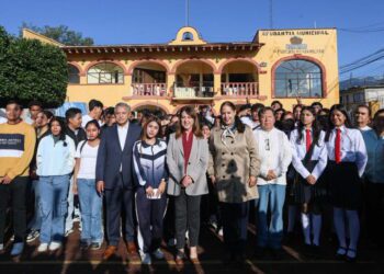 Reafirma Gobernadora de Morelos compromiso con la identidad cívica de las nuevas generaciones