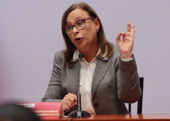 Rocío Nahle asegura que en Veracruz hay libertad de expresión