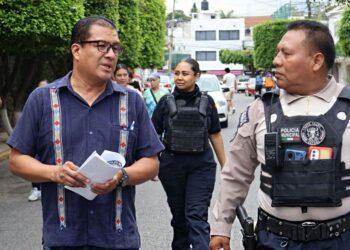 Seprac realiza marcha exploratoria en la colonia San Cristóbal para abatir puntos de riesgo
